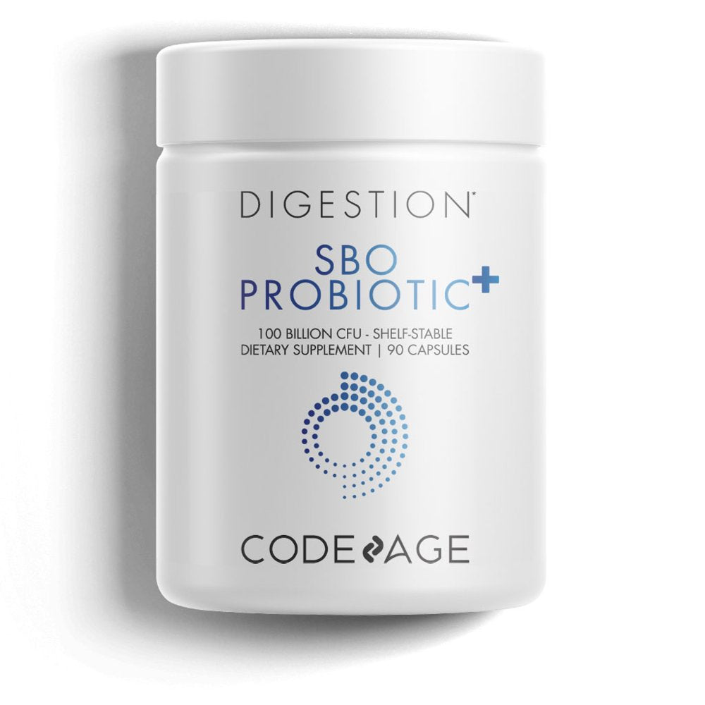 Codeage SBO Probiotics 100 Billion CFU, Soil-Based Organisms, Prebioti ...