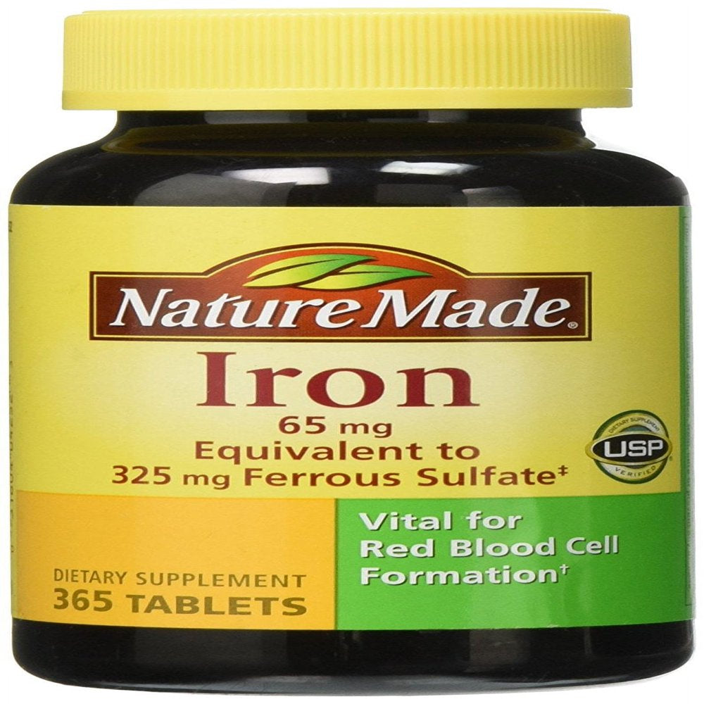 Nature Made Iron 65 Mg - 365 Tablets – Nutricity.co.nz