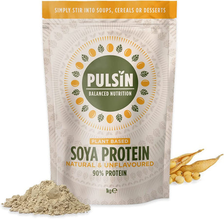 Pulsin' Protein Isolate, SOYA, 2.27 Pound