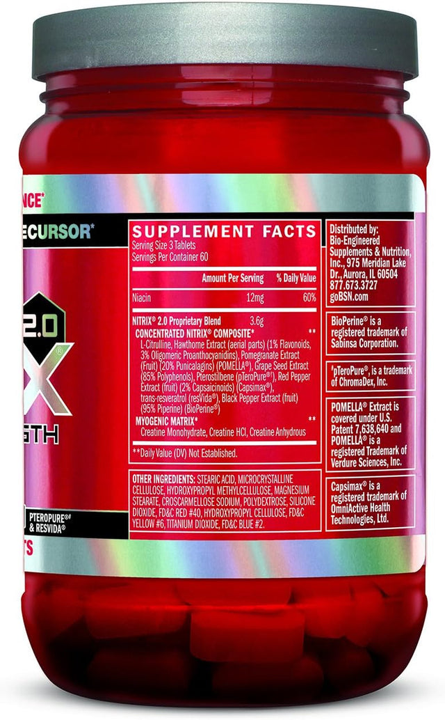 Bsn Nitrix 2.0 180/Tablets