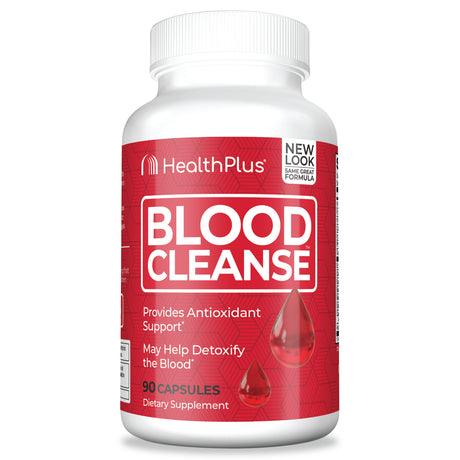 Health plus Super Blood Cleanse, 90 Capsules, 45 Servings