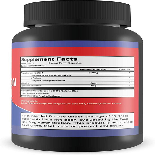 Circulation Control - Blood Flow Improvement - Body & Leg Circulation Supplements - Blood Circulation Supplement - L-Arginine Formula for a Circulation Boost - Poor Circulation Supplements