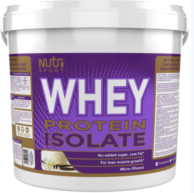 Nutrisport Whey Protein Isolate Vanilla 5000G