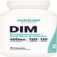 Nutricost Diindolylmethane DIM Supplement for Women 400Mg, 120 Capsules