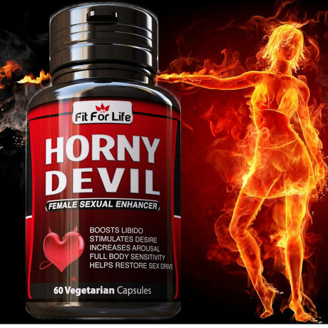 Horny Devil Pills Female Sexual Enhancer 60 Capsules