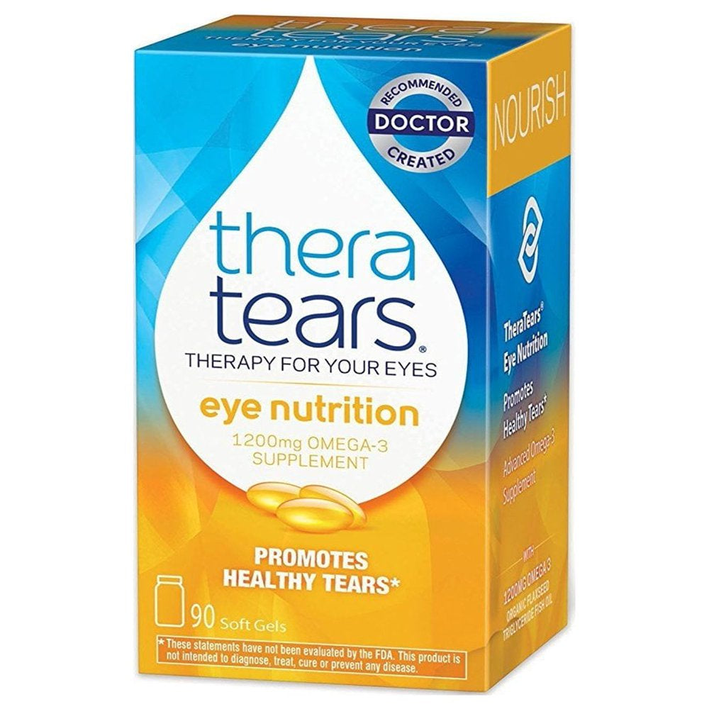 Theratears Eye Nutrition 90 CT Omega 3 Supplement Nutricity.co.nz