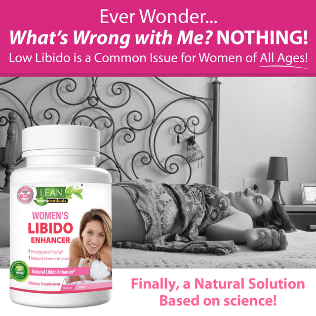 Lean Nutraceuticals Libido Enhancer for Women Md Formulated Libido Booster