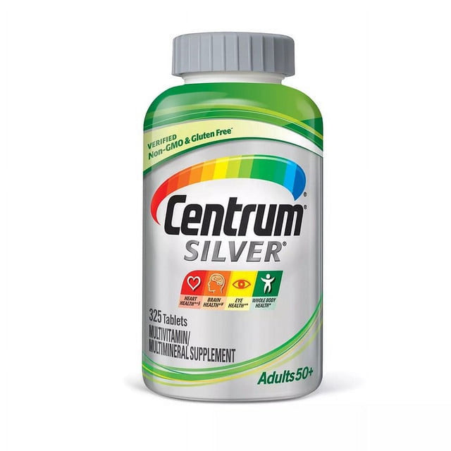 Centrum Silver Adult Multivitamin Tablet 325 Ct.