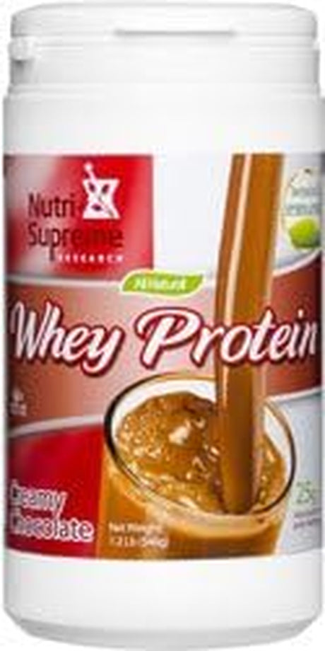 Nutri-Supreme Research Whey Protein Powder with Erythritol & Stevia Creamy Chocolate Dairy Cholov Yi