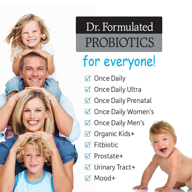 Garden of Life - Dr. Formulated Probiotics Organic Kids+ - 30 Chewables - Strawberry Banana