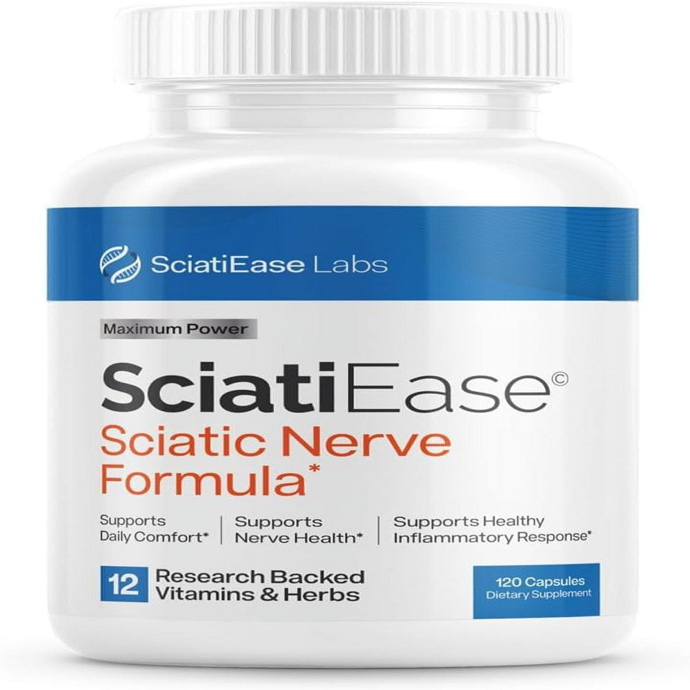 Sciatiease Sciatic Nerve Health Support - Supplement with Alphapalm, P ...