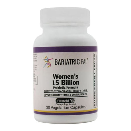 Women’S Prebiotic & Probiotic 15 Billion CFU Vaginal, Urinary Tract & Digestive Health Capsules by Bariatricpal