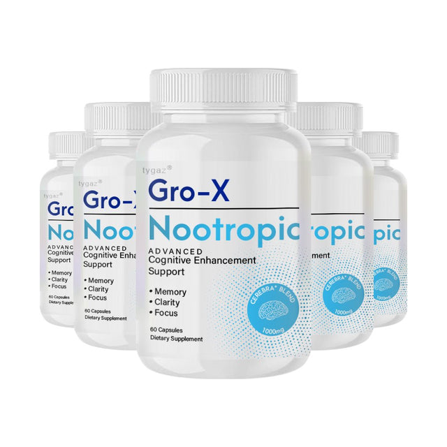 Gro-X Nootropic - 5 Pack