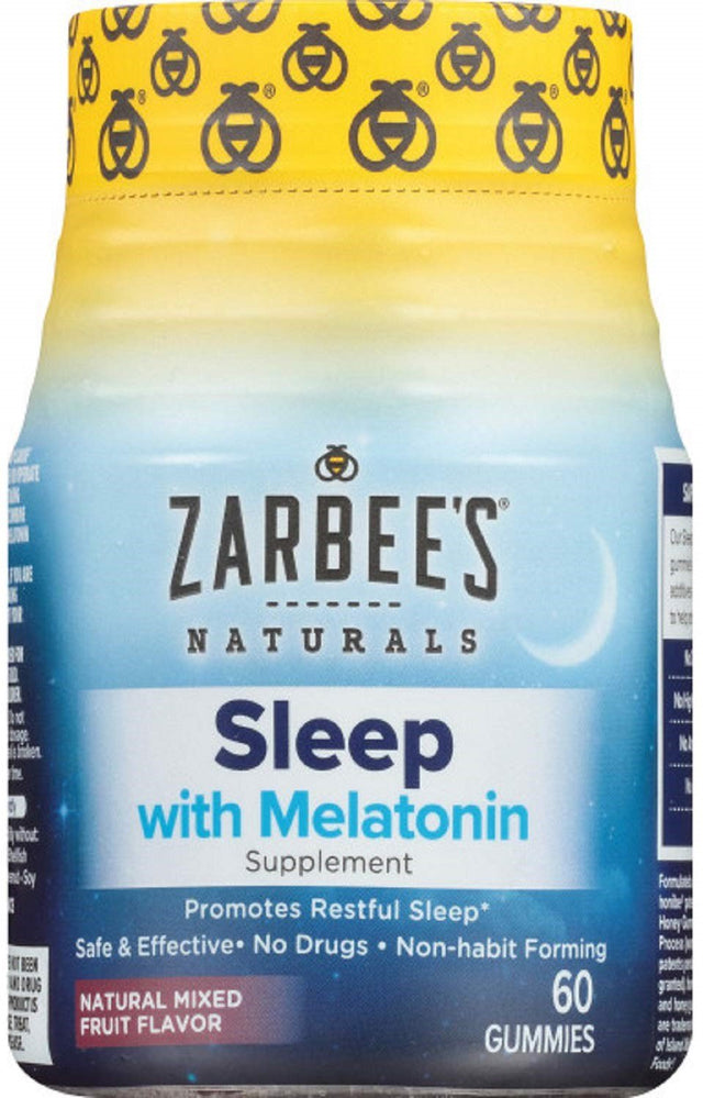 Zarbee'S ZARBEES SLEEP 3MG 60 GMM MFRT 60 Ea (Pack of 2)