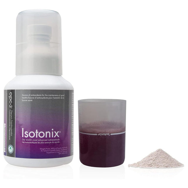 Isotonix OPC-3 - Bilberry, Grape Seed Extract & Pine Extract (Pycnogenol). Supports Production of Nitric Oxide for Blood Pressure Support. Non-Gmo, Gluten Free. Market America (90 Servings, 300G)