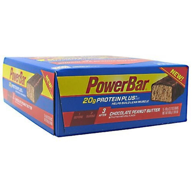 Powerbar Protein plus Bars Vanilla - 15 Bars