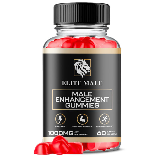 (1 Pack) Elite Male Gummies - 60 Gummies