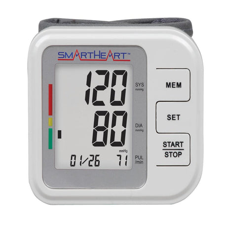 Smartheart Automatic Digital Wrist Blood Pressure Monitor