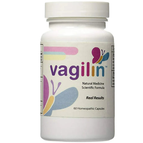 Vagilin Real Homeopathic 60 Capsules (1 Bottle) Helps to Relieve Vaginal Odor