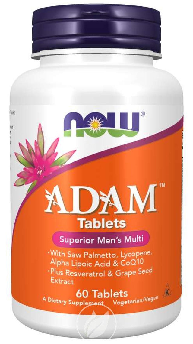 Now Foods Adam, 60 Tabs, Pack of 2