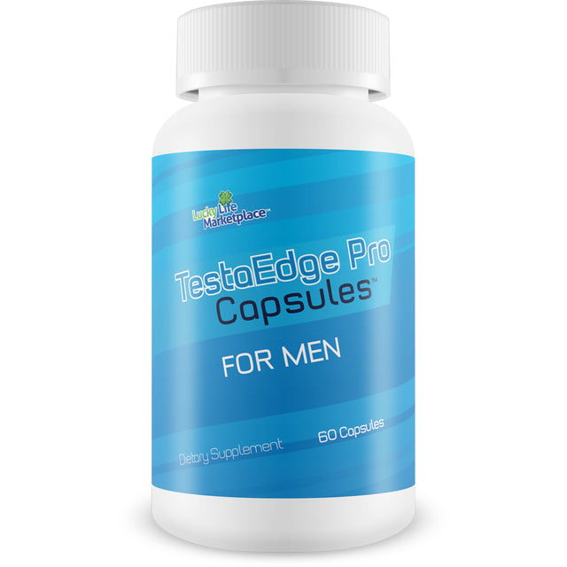 Testaedge Pro Capsules - Probiotics for Men - Premium Probiotic Formula for Men’S Health - Gut Health - Digestive & Immune Health - Support Mood, Energy, & Healthy Hormone Production - Male Probiotic