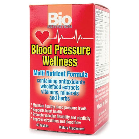 Bio Nutrition Blood Pressure Wellness 60 Tabs