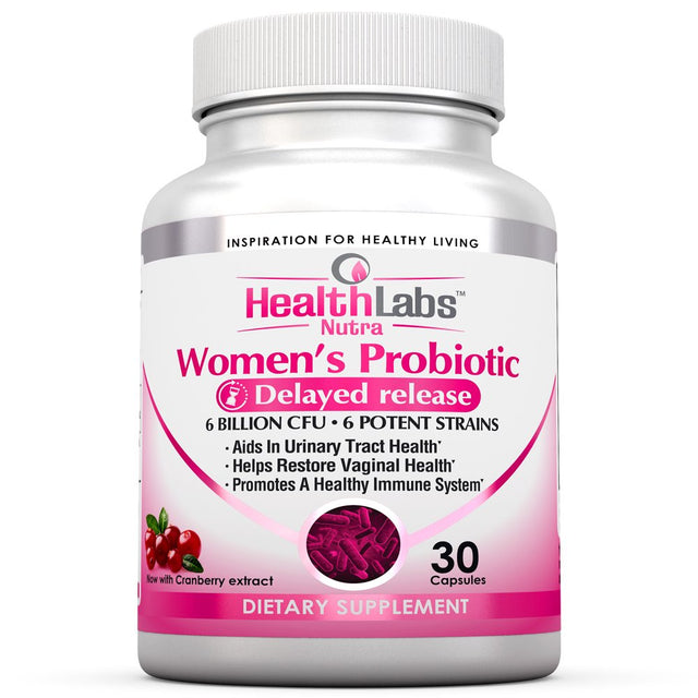 Women'S Probiotic 6 Billion CFU with Cranberry Extract