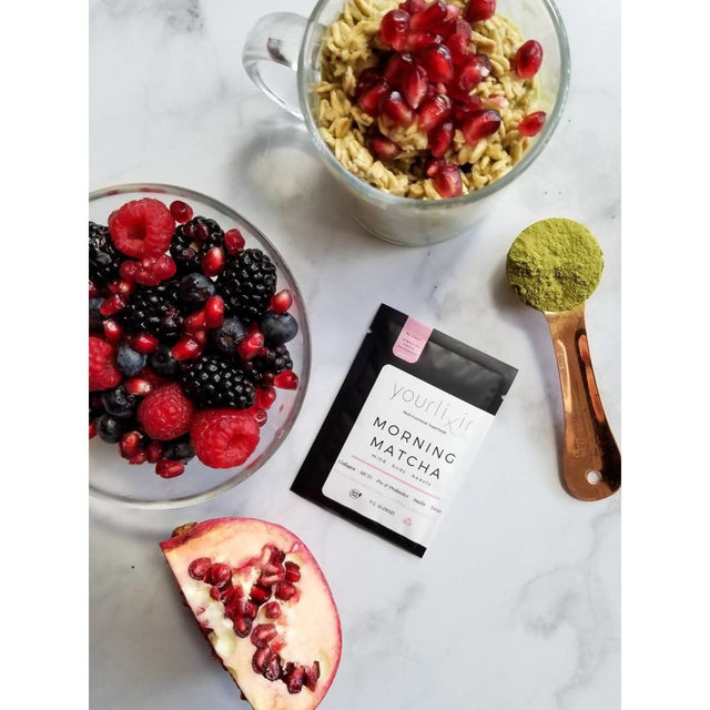 Collagen + Probiotic Morning Matcha Latte Sachets