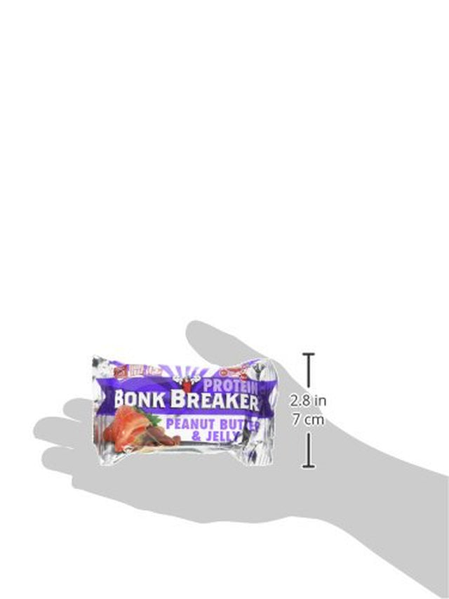 BONK BREAKER Peanut Butter & Jelly High Protein Bar, 2.2 OZ