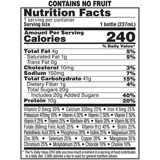 Boost Original Complete Nutritional Drink, Peaches & Creme, 8 Oz, 6 CT (Pack of 1)