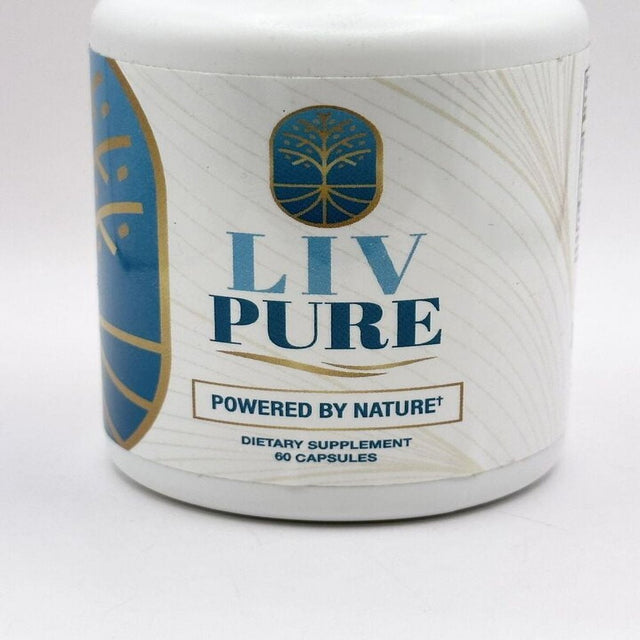 Liv Pure Pills Powered by Nature - Liver Support Supplement (60 Capsules)