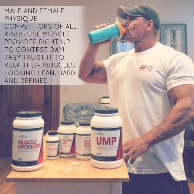 Beverly International Muscle Provider, 30 Servings, Chocolate. Super-Fast-Absorbing Whey Protein Powder for Recovery, Lean Muscle. Fills Your Muscles, Not Your Stomach. Tastes like Ice Cream!