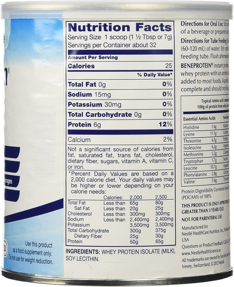 Resource Beneprotein Powder 8Oz Can by Nestle Nutritional