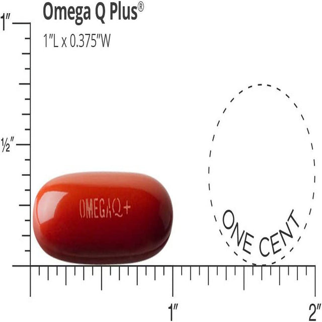 Dr. Sinatra Omega Q plus Omega-3 and Coq10 Supplement Delivers Everyday Heart Health Support with 50 Mg of Coq10 and Provides Antioxidant Power (60 Softgels)