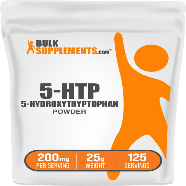 Bulksupplements.Com 5-HTP Powder, 200Mg - Brain Support (25G - 125 Servings)