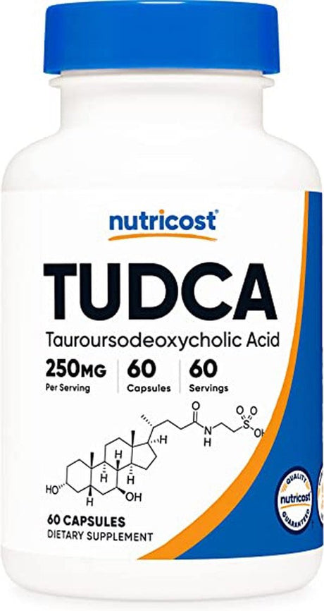 Nutricost Tudca Capsules -- 250 Mg - 60 Capsules