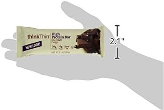 Thinkthin Protein Bar, Chocolate Fudge, 2.1 Oz