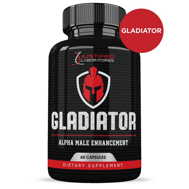 (10 Pack) Gladiator Alpha Advanced Men'S Health Formula 1484Mg 600 Capsules