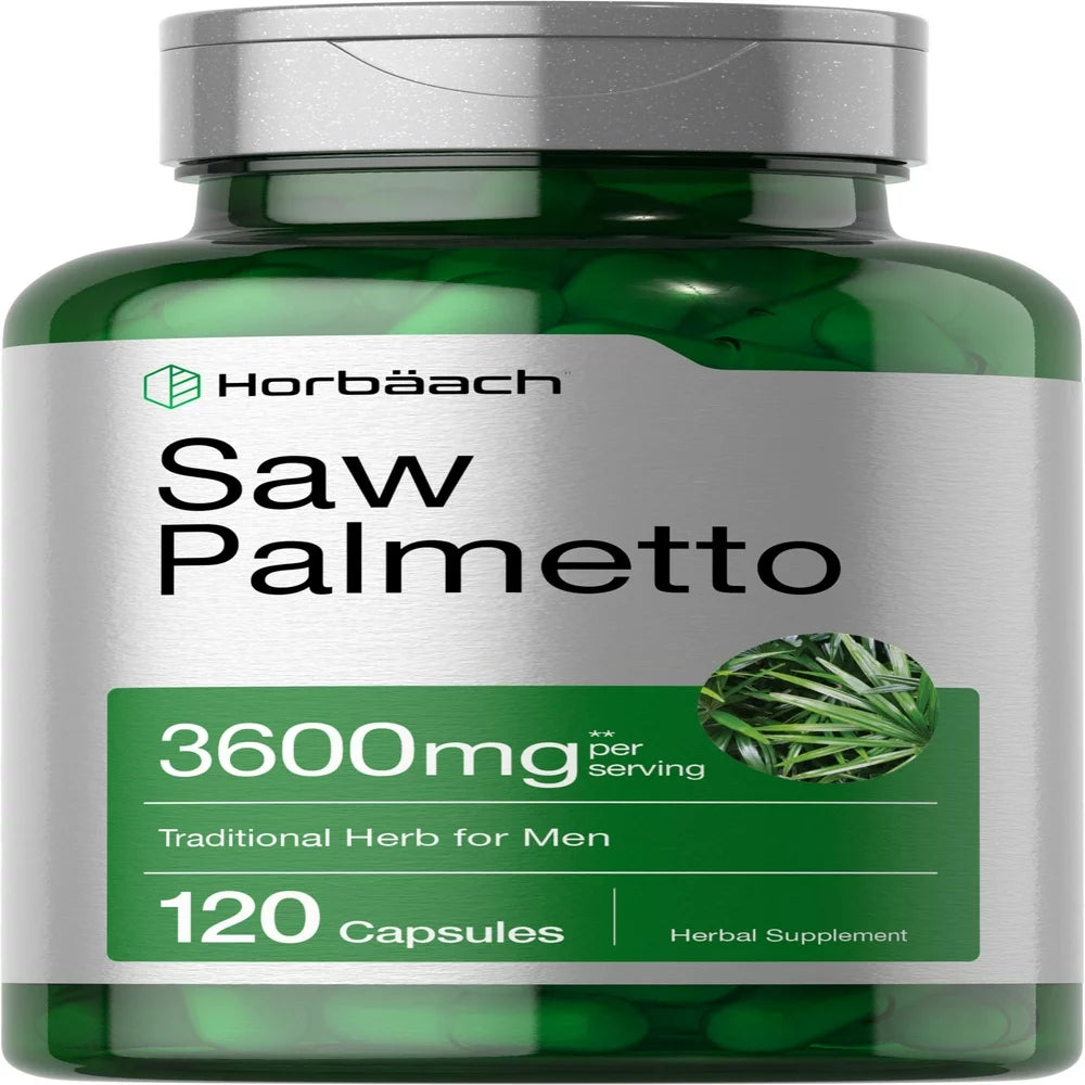 Saw Palmetto Extract | 3600Mg | 120 Capsules | by Horbaach – Nutricity ...