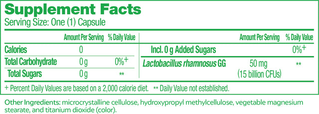 Culturelle Health and Wellness Probiotic Supplement, 30 Ct