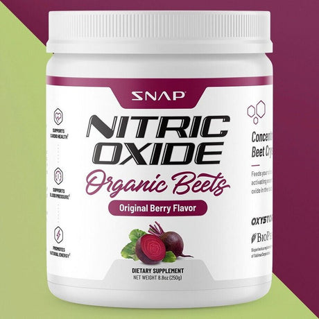 Nitric Oxide Beet Root Organic Powder, Heart & Blood Pressure - 250Gm