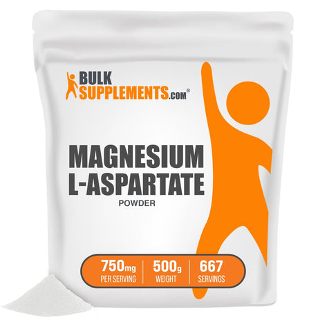 Bulksupplements.Com Magnesium L-Aspartate (500 Grams)