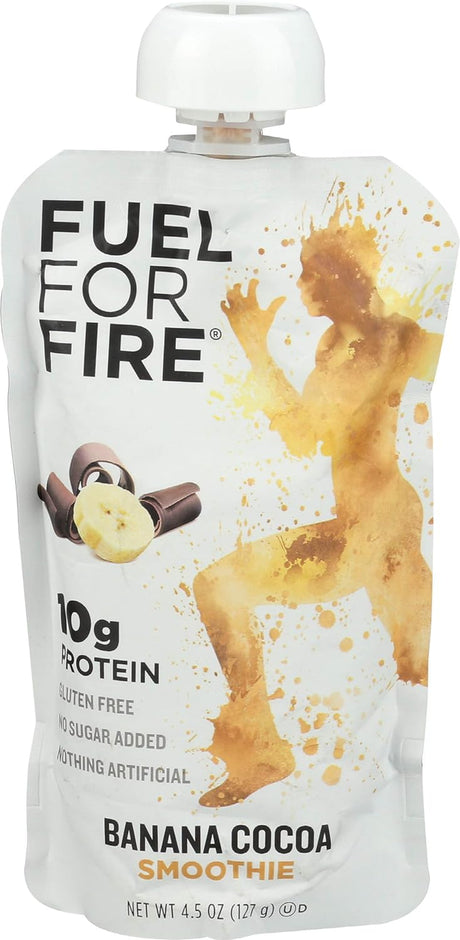 Fff Banana W/10G Protein Size 4.5Z All Natural Friut Banana W/10Grams Whey Protein in Pouch 4.5Z