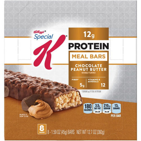 Special K Protein Meal Bar Chocolate Peanut Butter Chocolate, Peanut Butter - 1.59 Oz - 8 / Box