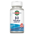 KAL Ultra D3, Chewable, Peppermint (Btl-Plastic) 5000IU 60Ct