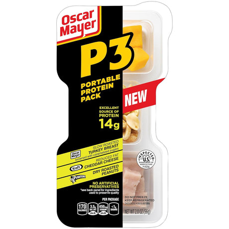 P3 Portable Protein Pack 2OZ (Pack of 10)