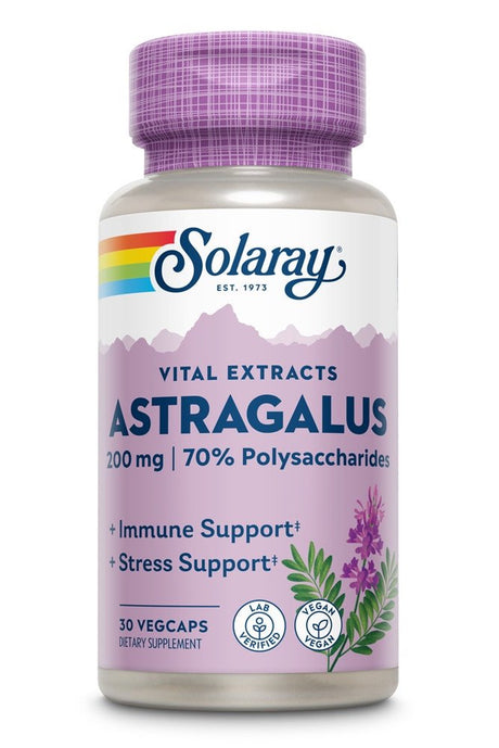 Solaray Astragalus Root Extract -- 200 Mg - 30 Vegcaps