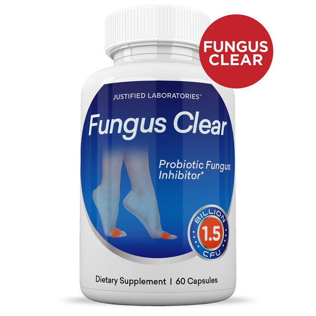 (3 Pack) Fungus Clear Probiotic 1.5 Billion CFU Supplement Pills Toenail Fungus Treatment 180 Capsules