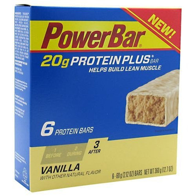 Powerbar Protein plus Bars Vanilla - 15 Bars