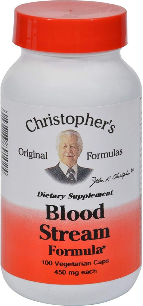 Dr. CHRISTOPHER'S, Cleanse Blood Stream - 100 Vegicaps